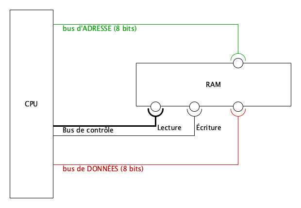 Accès en lecture